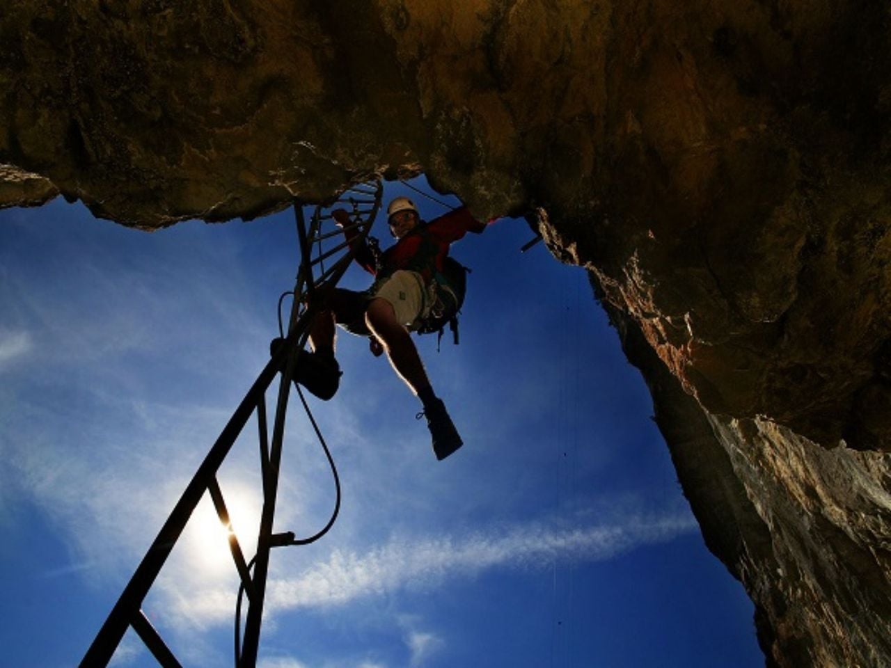Klettersteig Kandersteg für Fortgeschrittene Privat