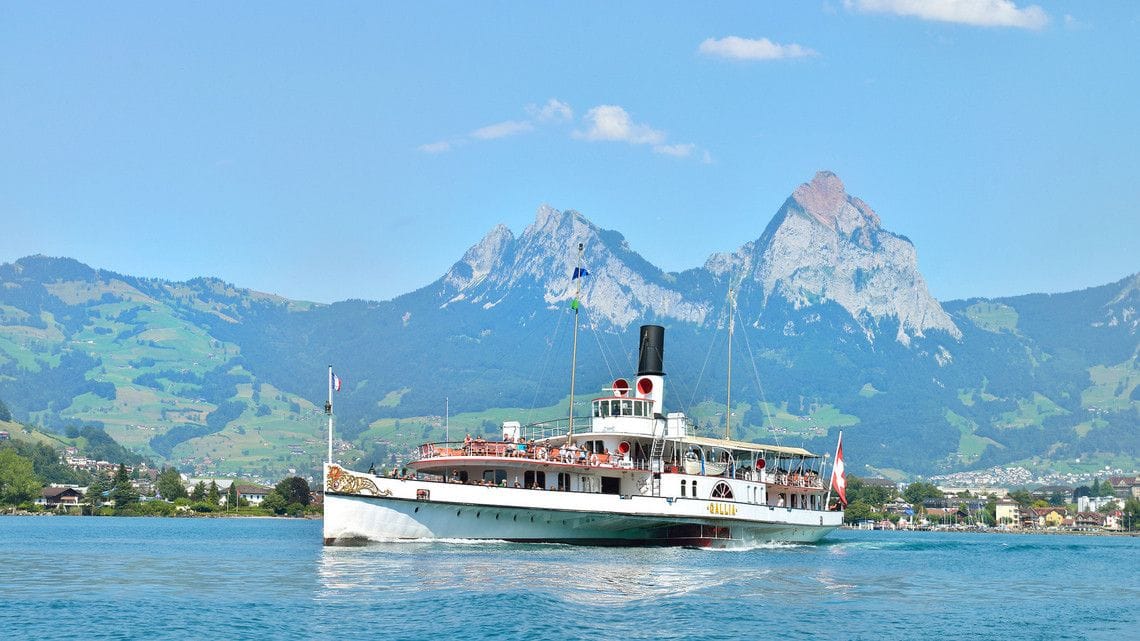Ticket Luzern - Brunnen mit dem Schiff