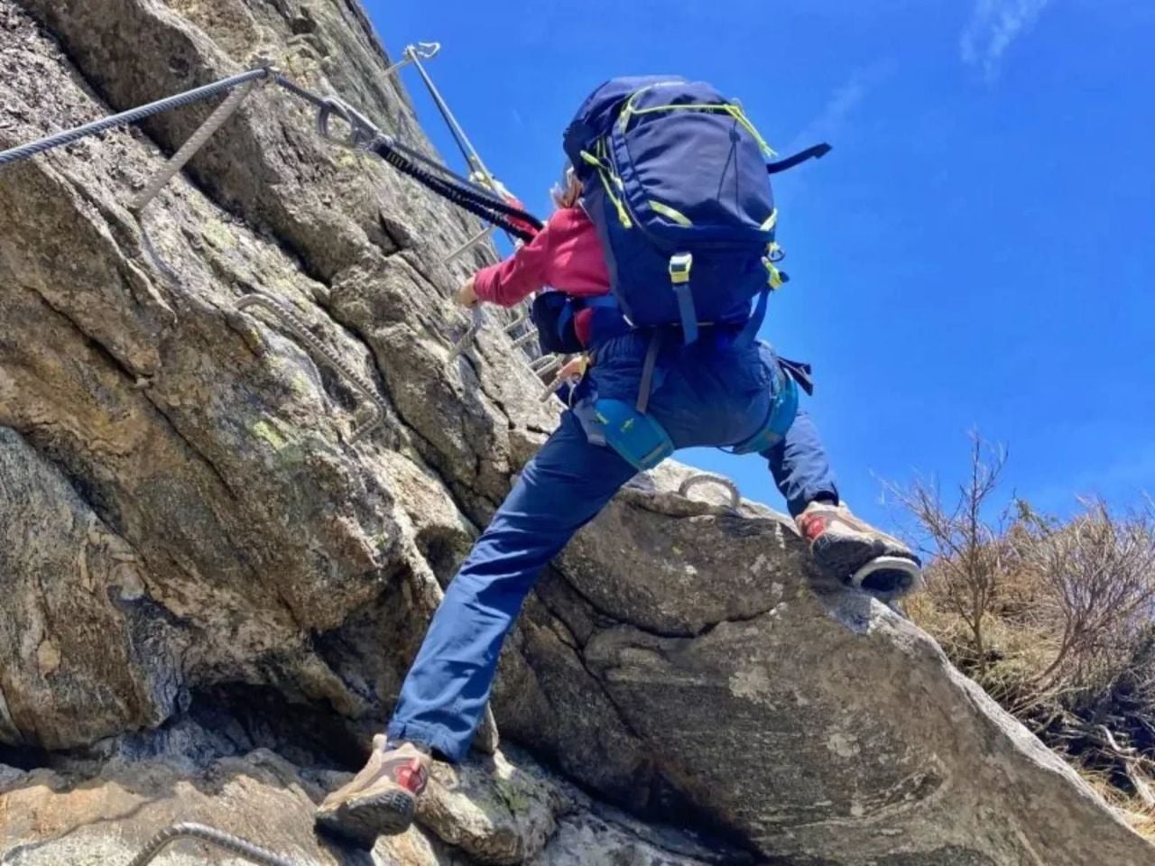 Klettersteig "Tre Signori" bei Bellinzona