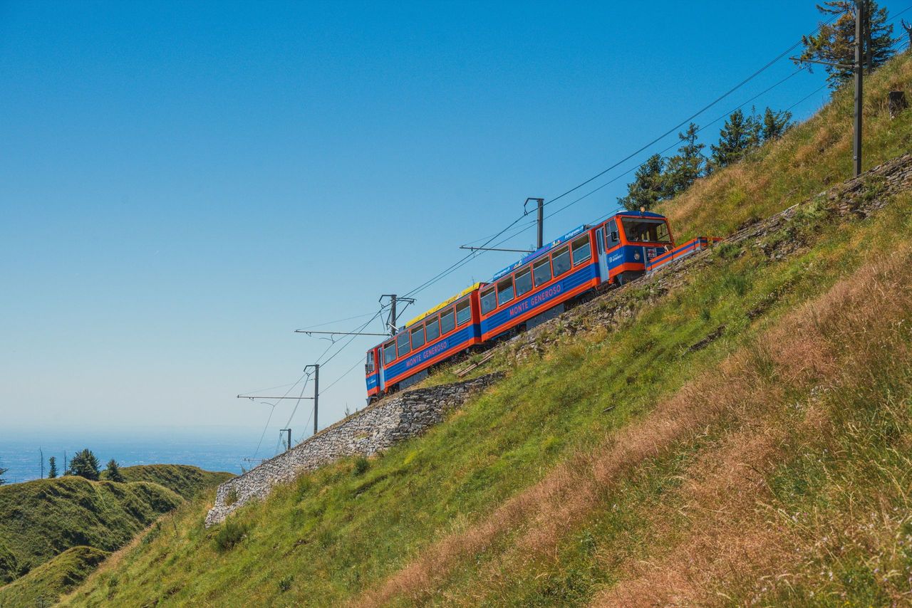 Biglietto della ferrovia a cremagliera del Monte Generoso