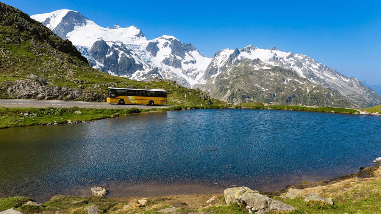 Susten Postbus pass ride from Andermatt or Meiringen