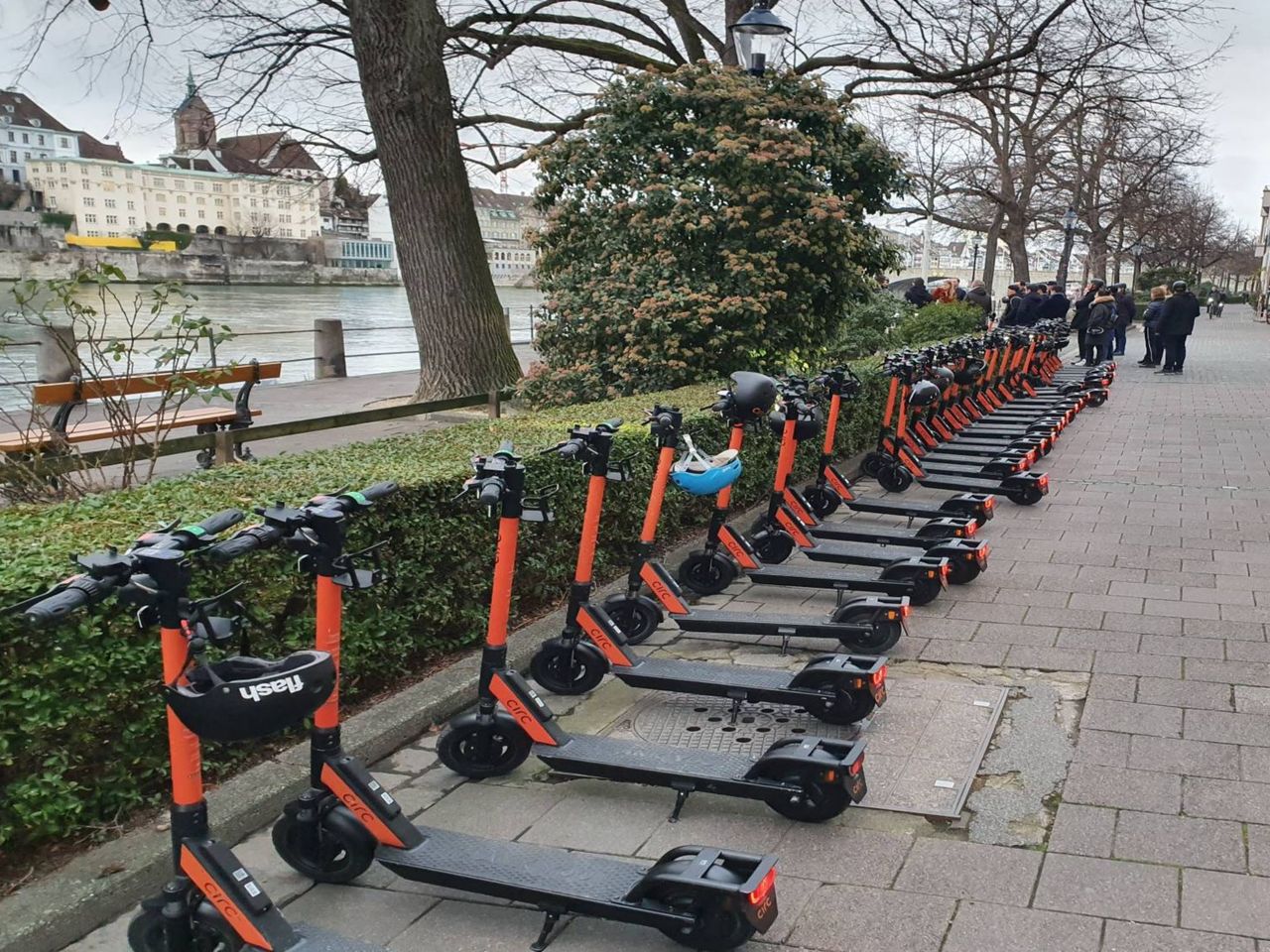 Best of Basel e-scooter guided private tour
