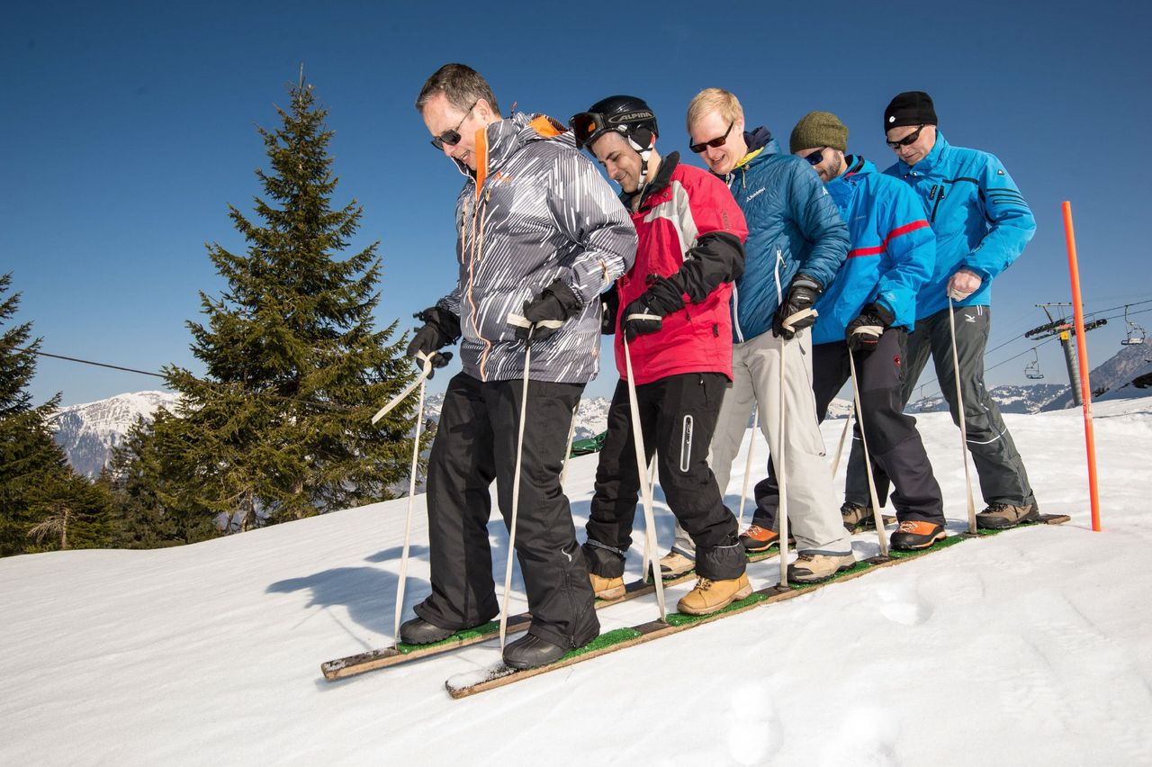 Winter Olympiade mit optionalem Fondueplausch
