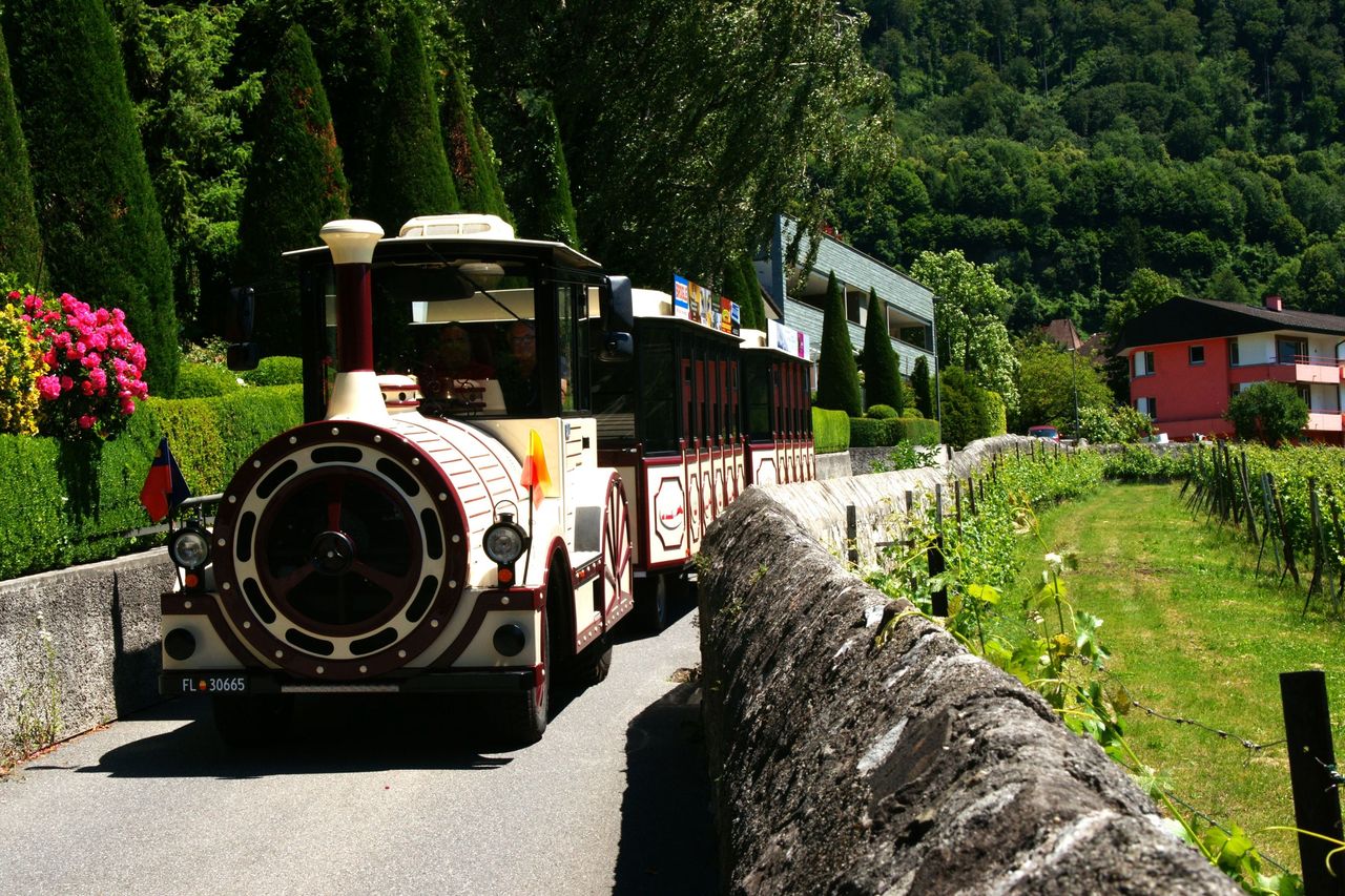 Städtletour durch Vaduz im Citytrain
