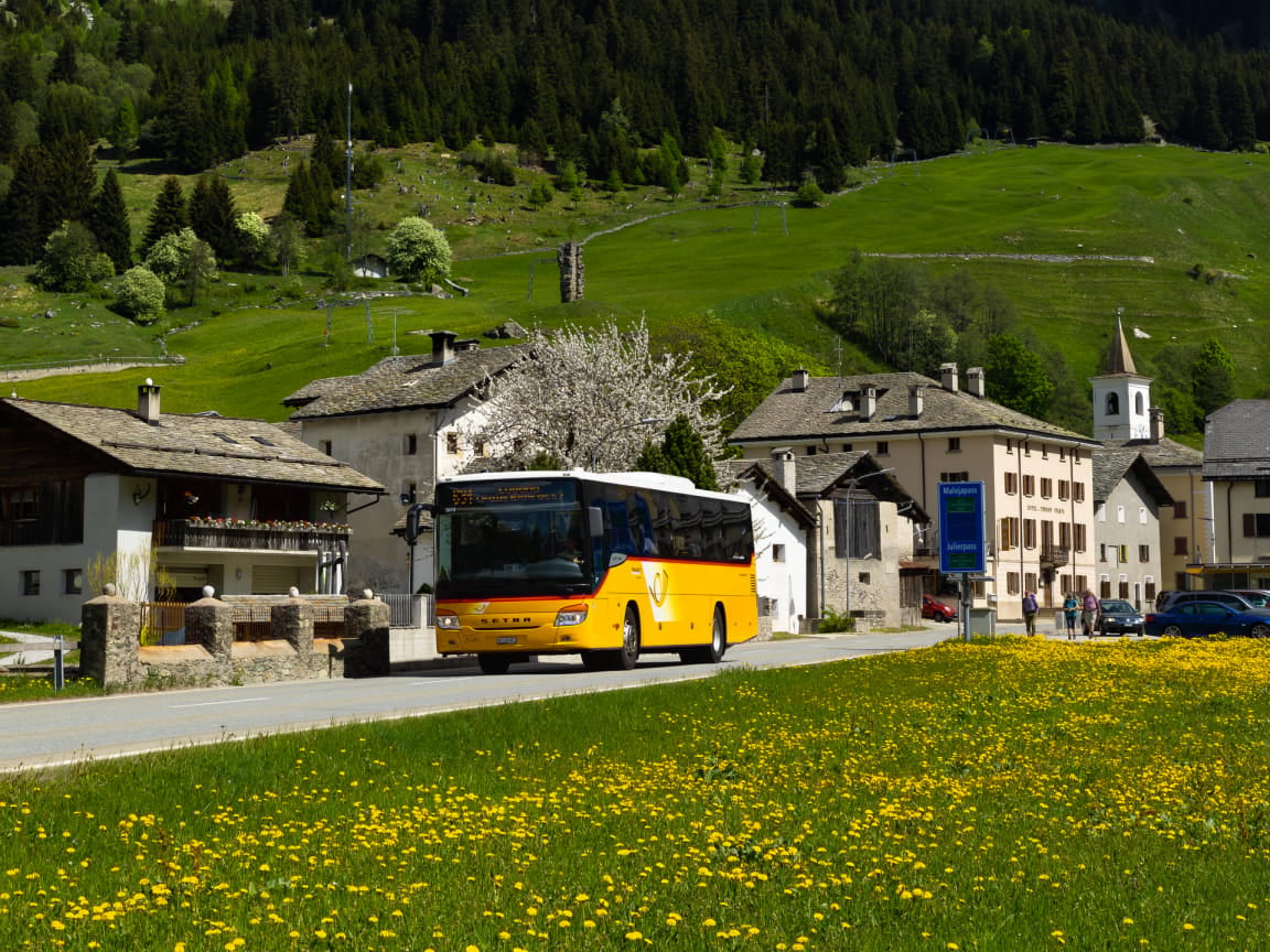 Day trip to Soglio Maloja Pass trip from St. Moritz