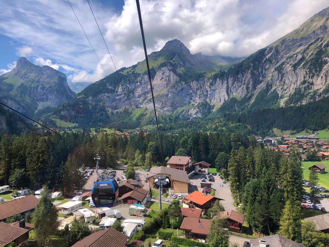 Ticket Oeschinensee Seilbahn ab Kandersteg (Reservation nicht inklusive)