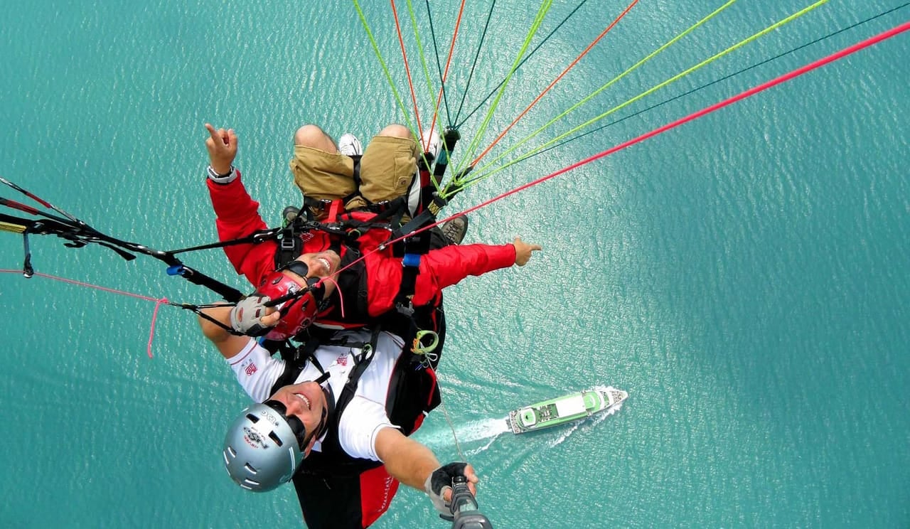Gleitschirmfliegen Interlaken Tandemflug