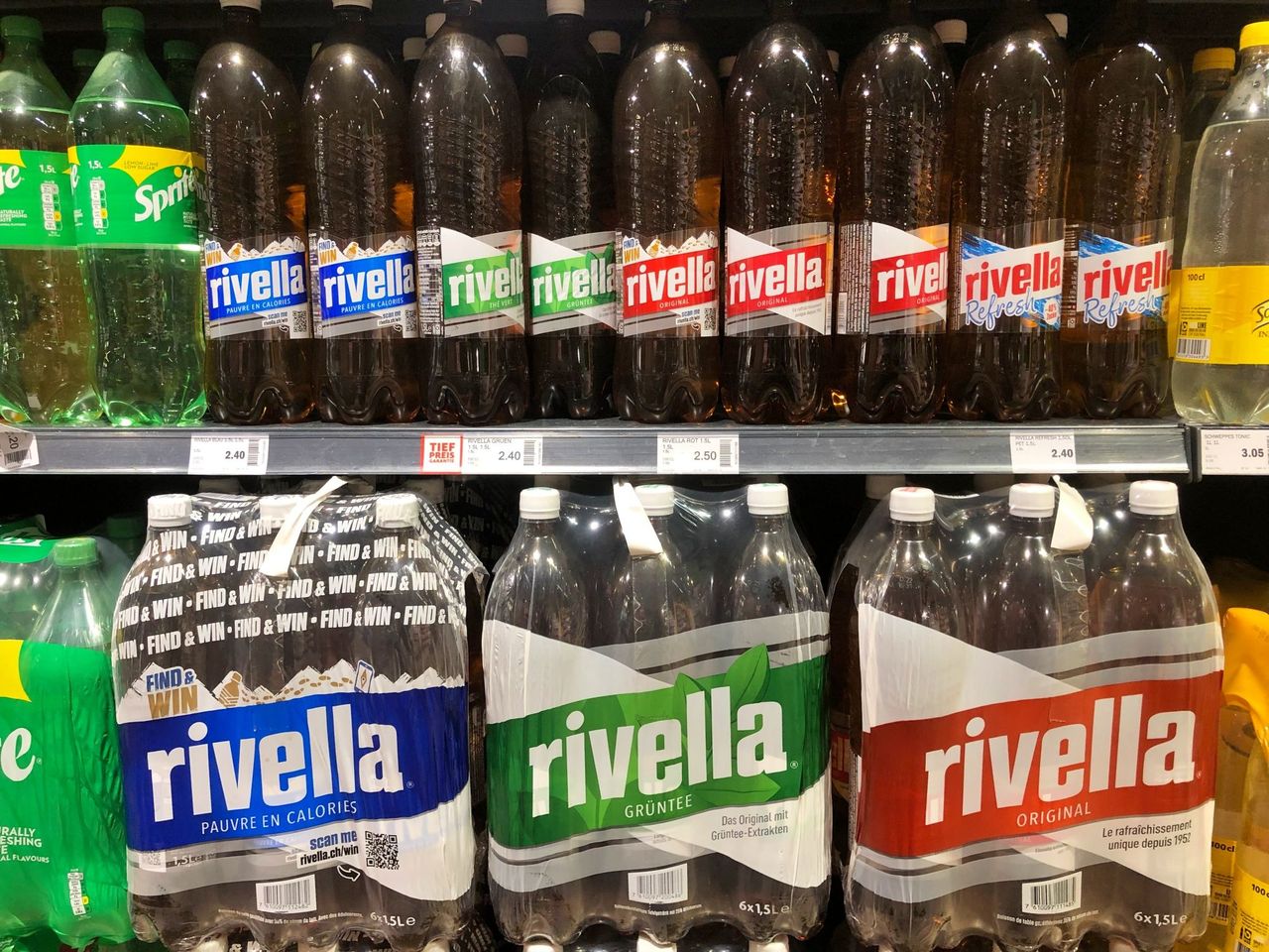 Schweizer Getränke Rivella