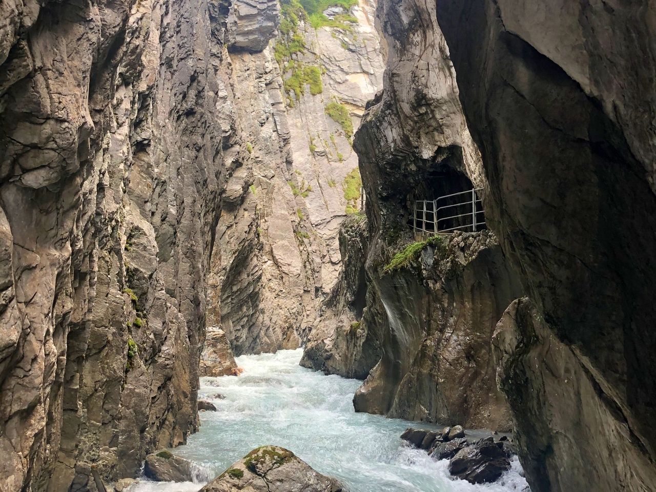 Felsweg Rosenlauischlucht
