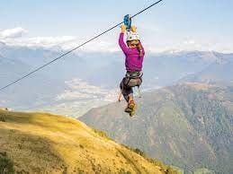 Tyrolienne Tessin Monte Tamaro