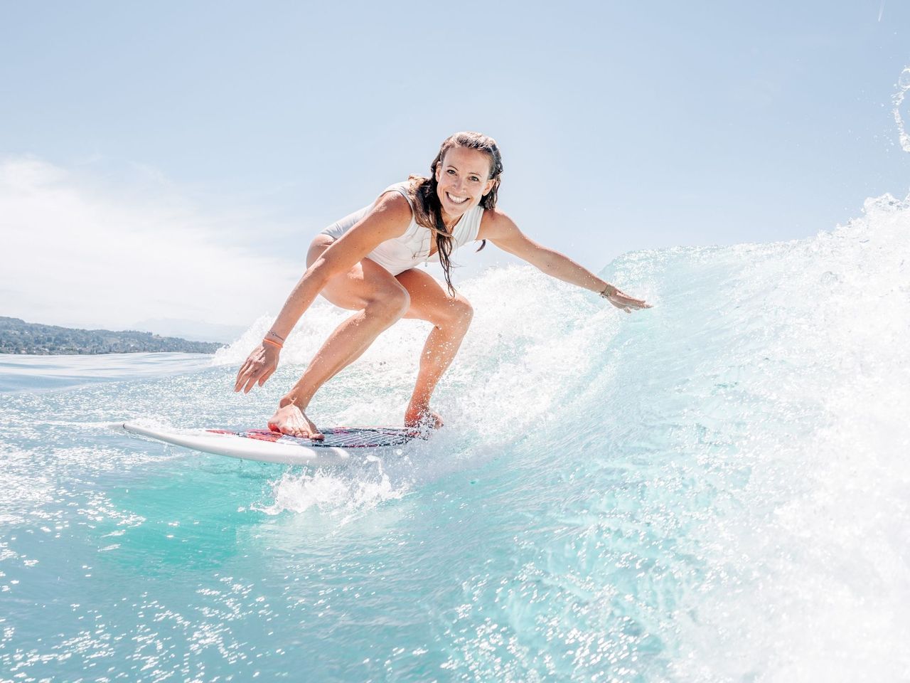 Wakesurfing in Zürich im privaten Boot