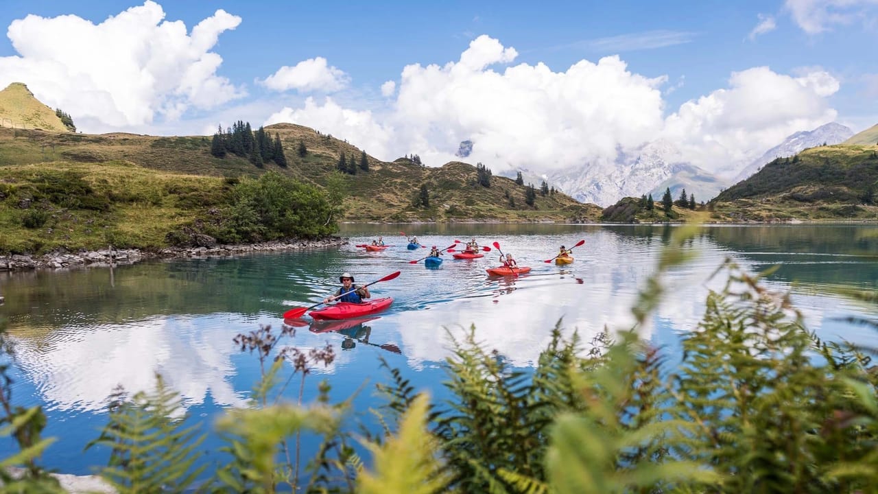 Tur kayak berpemandu di Trübsee, Engelberg