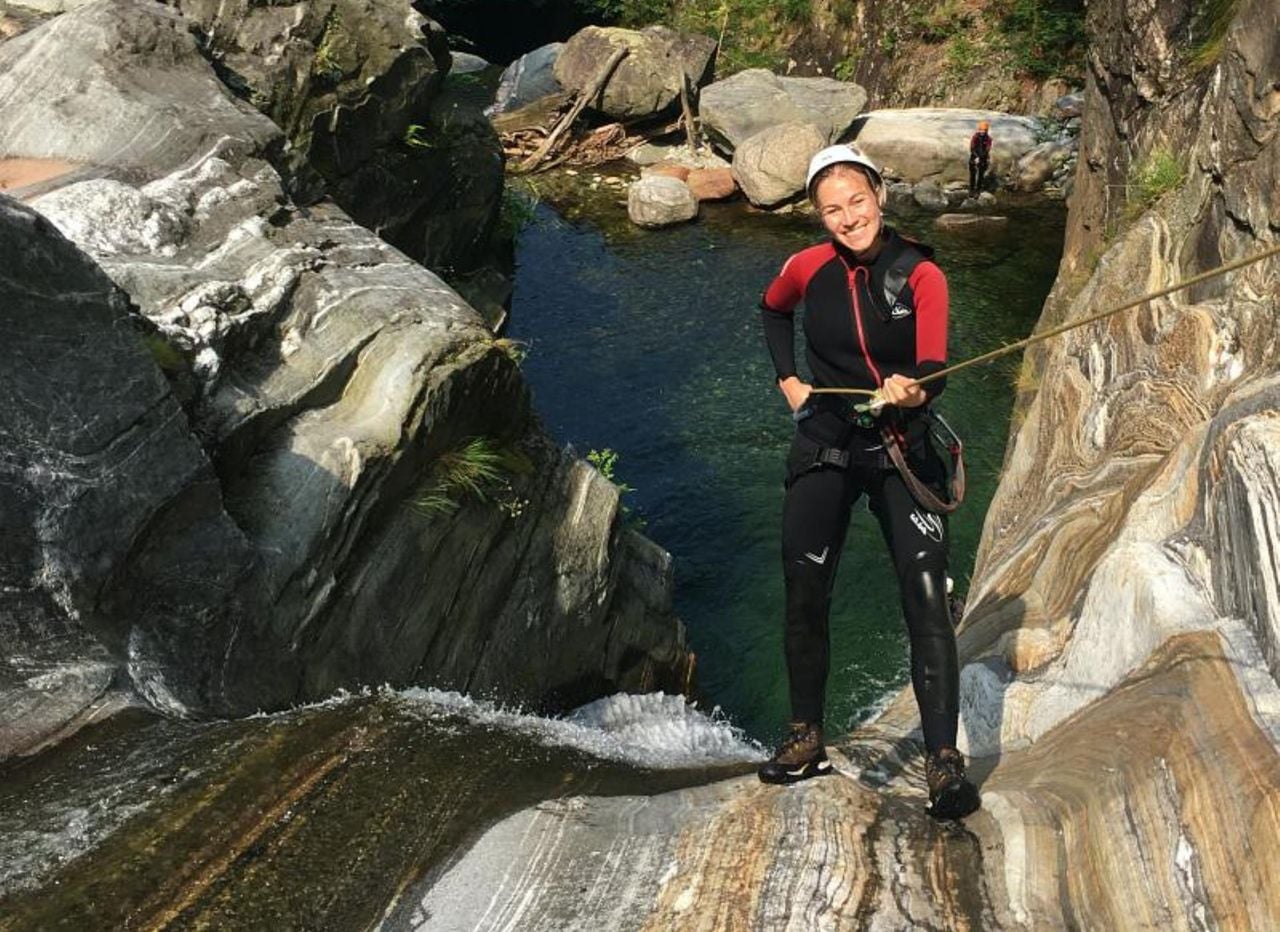 Canyoning Tessin Abseilen im Val Grande