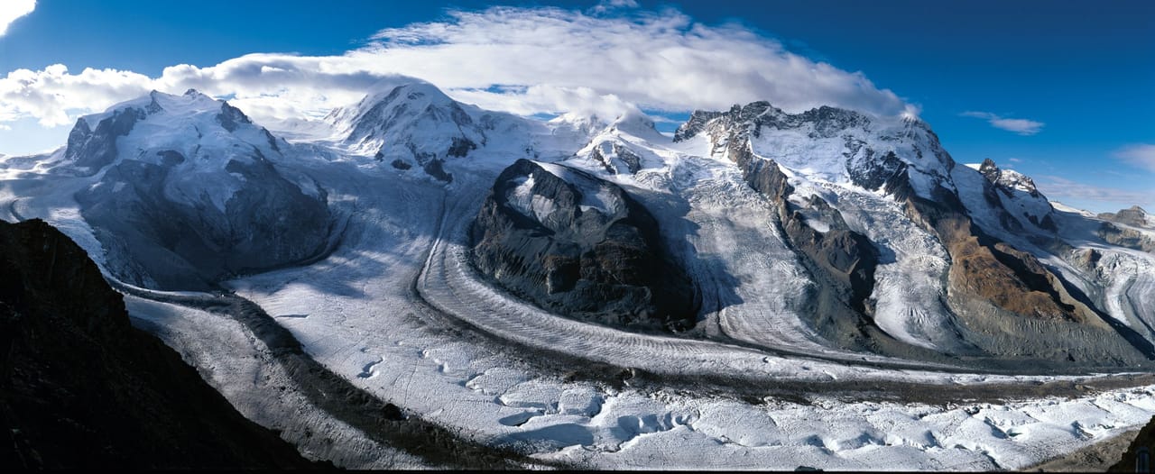 Gornergrat Zermatt Gorner Glacier