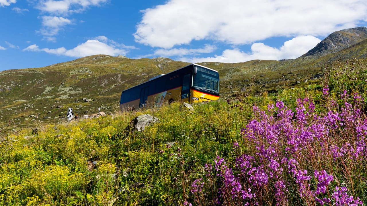 Postbus ticket between Chur and Bellinzona