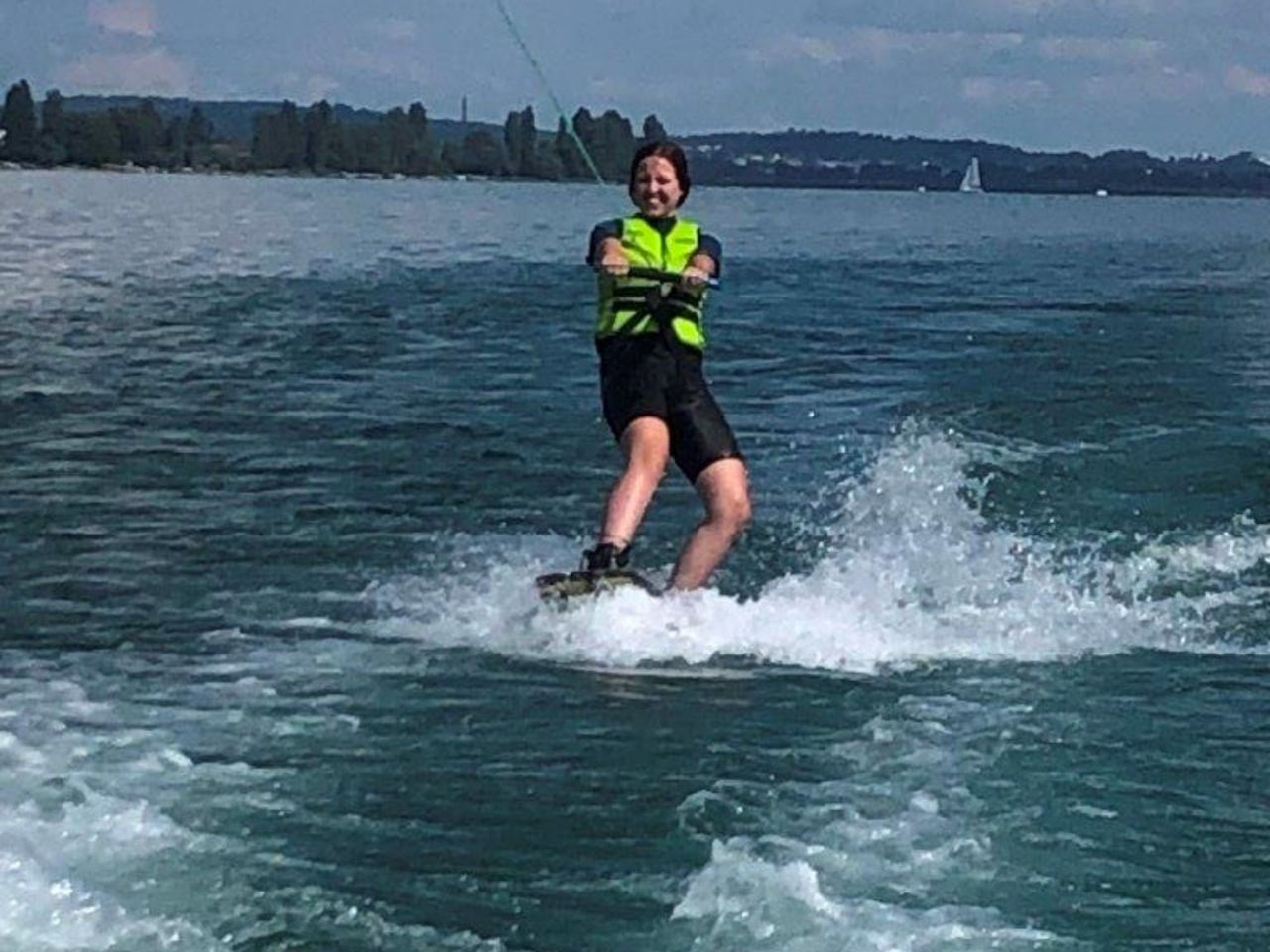 Wakeboarden auf dem Bodensee ab Berlingen
