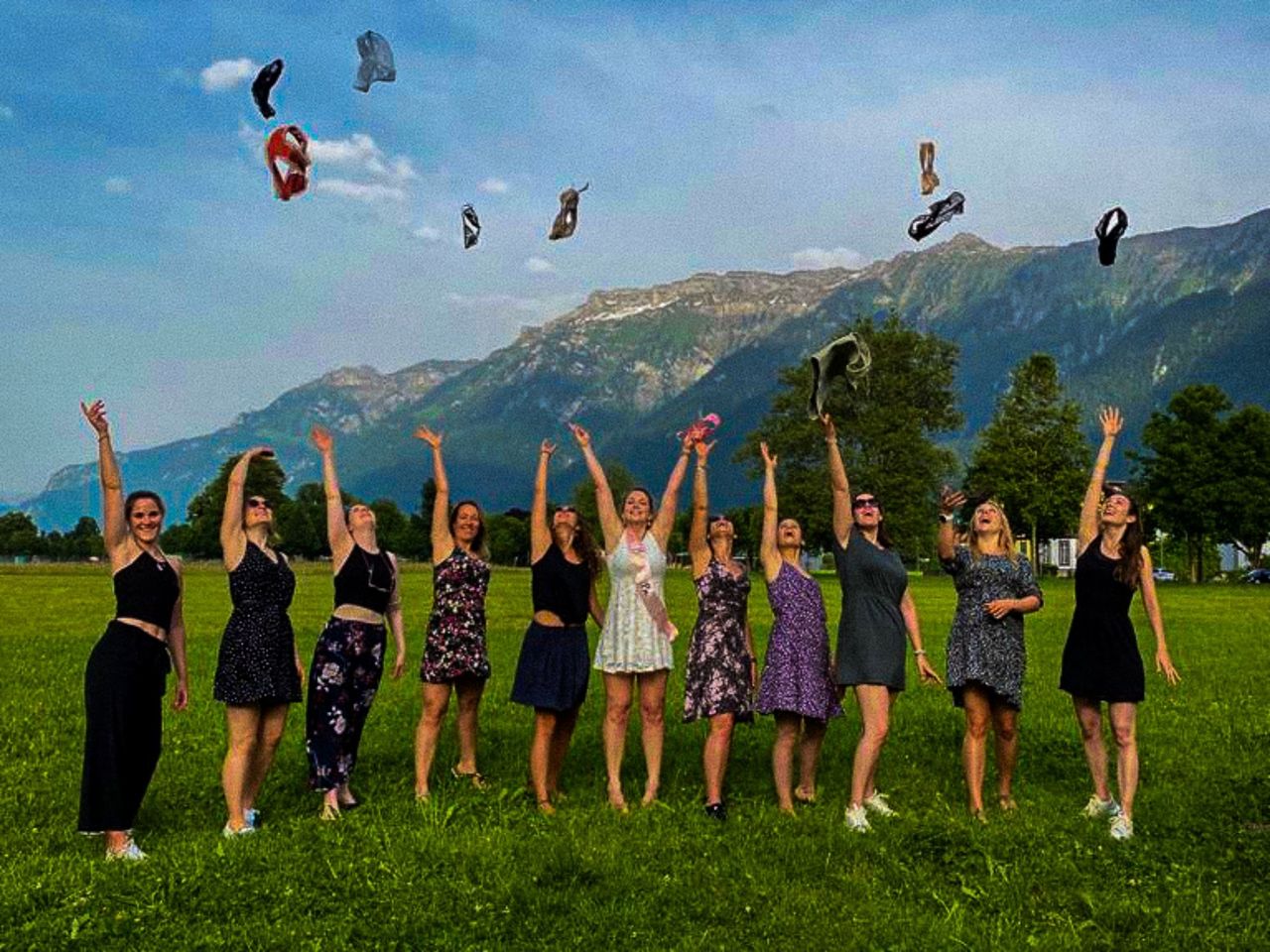 Polterchallenge "Hangover - Girls Edition" durch Chur