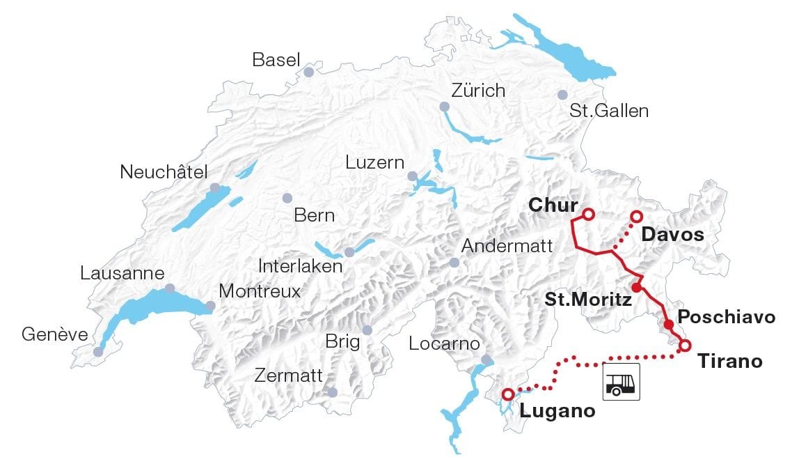 Route Bernina Express