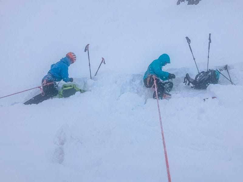 2-day avalanche and high mountain tour course in Alpstein