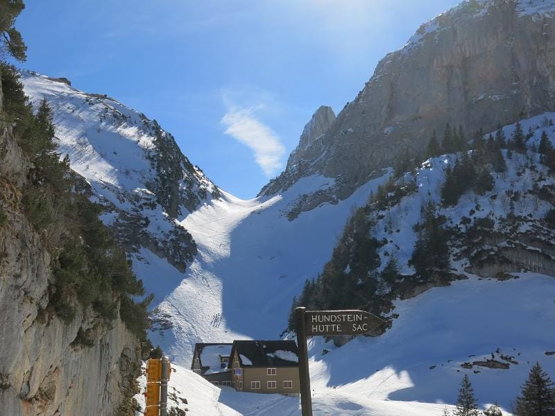 2-day ski tour Alpstein crossing