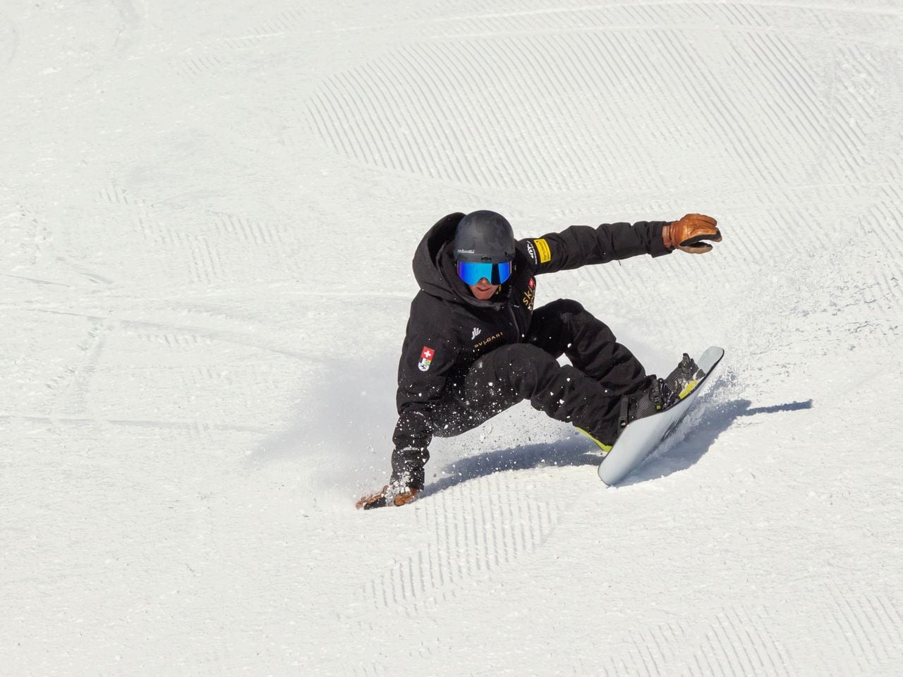 Private Snowboarding Lessons in St. Moritz