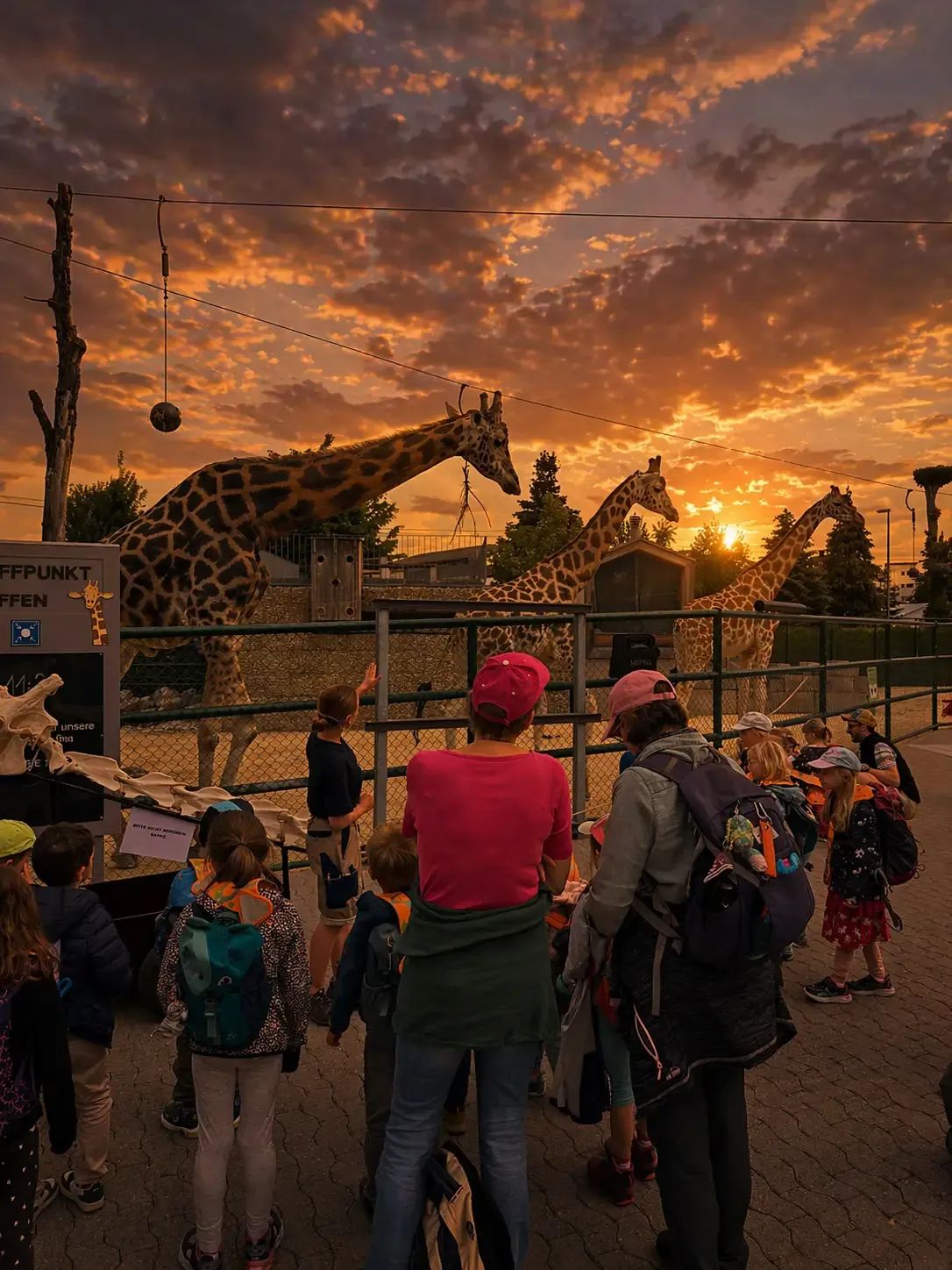 Abendführung durch den Knies Kinderzoo in Rapperswil