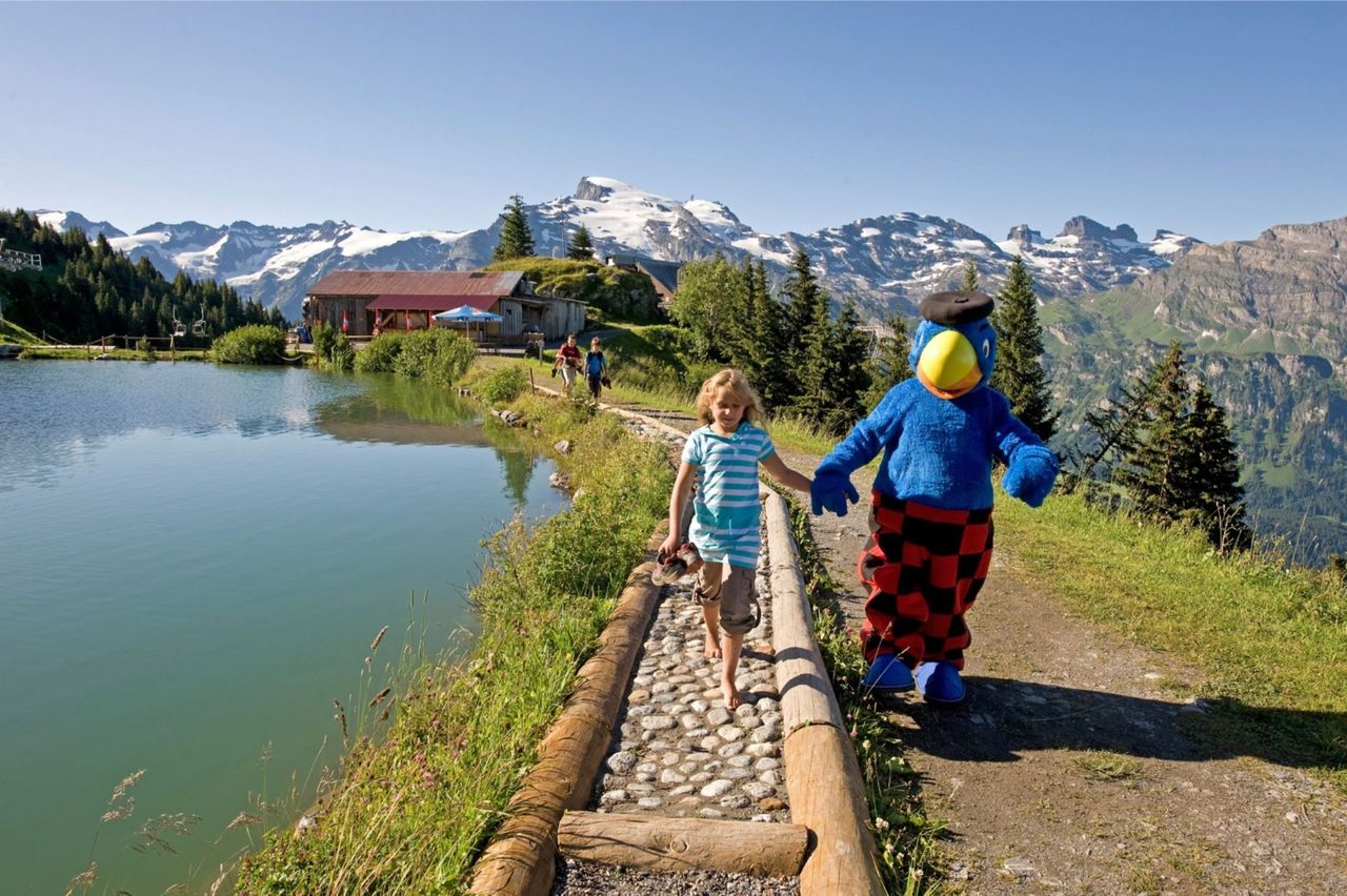 Engelberg Brunni Härzlisee Kitzelpfad