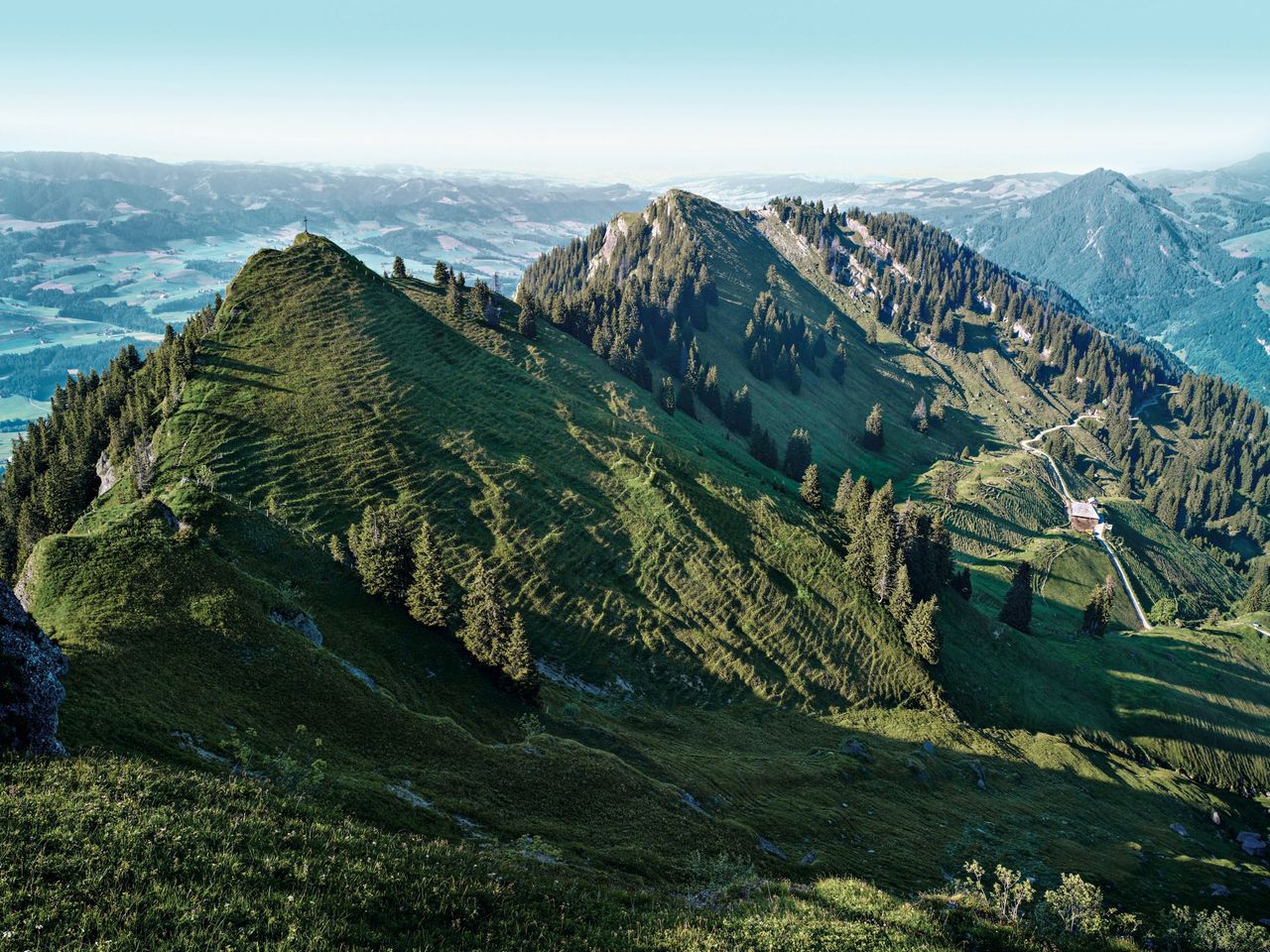 UNESCO Biosphäre Entlebuch Ausblick von den Beichlen