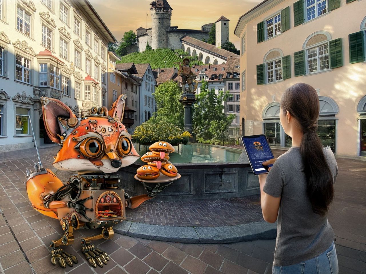 Foxtrail GO Schaffhausen digitale Schnitzeljagd