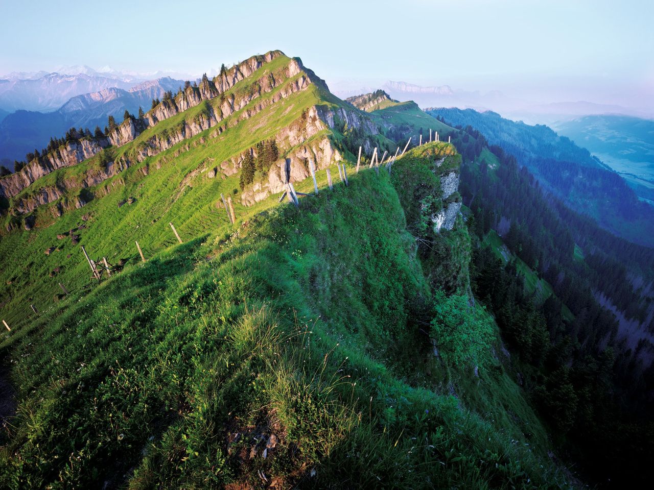 UNESCO Biosphäre Entlebuch Kalkrippen der Beichlen