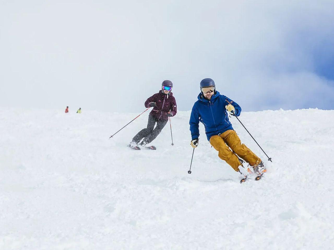 Skischule Erwachsene Anfänger in Scuol