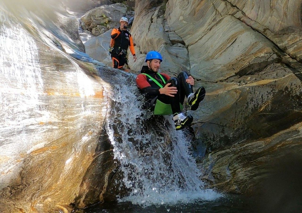 Canyoning Tessin Iragnaschlucht