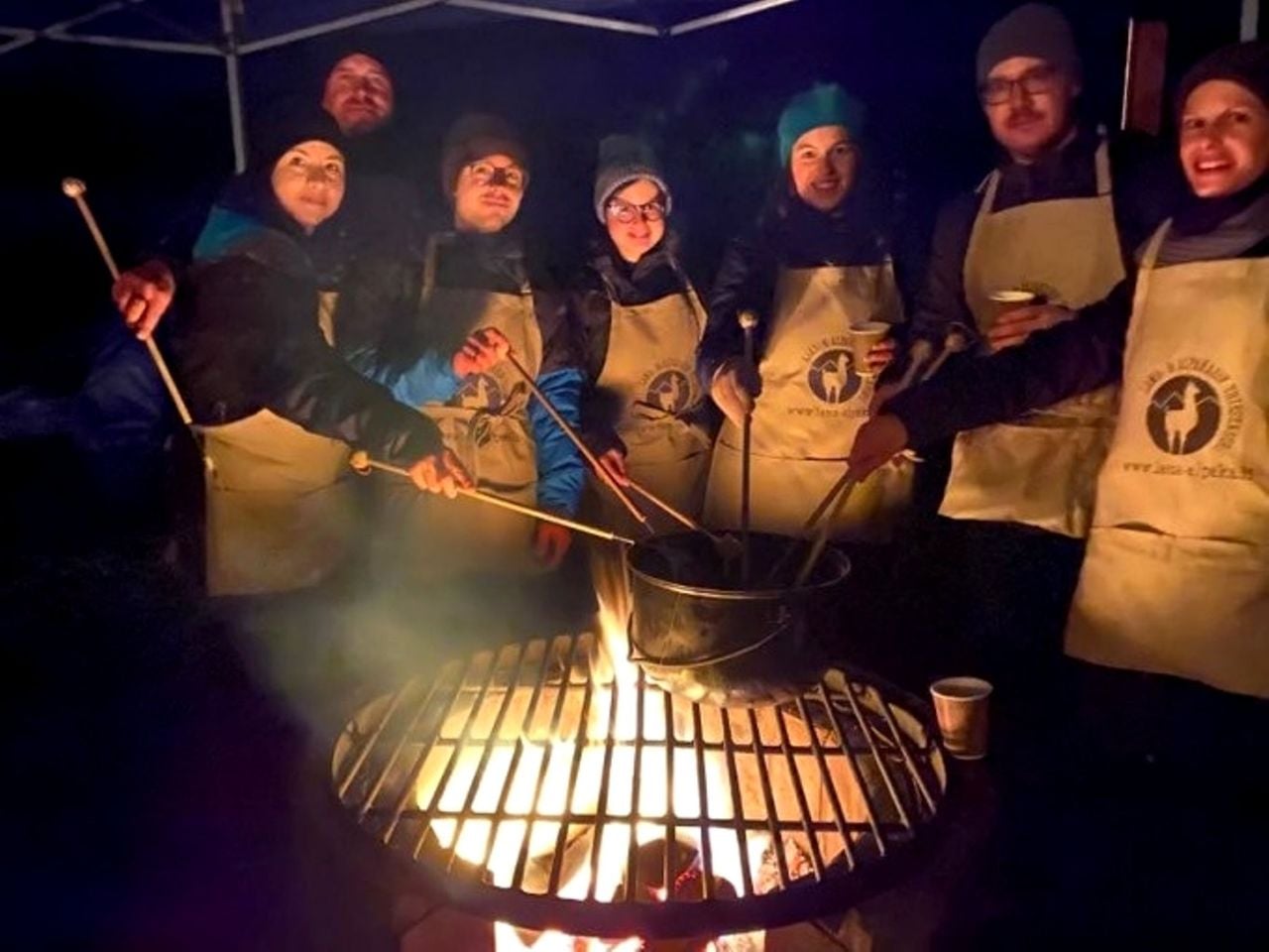 Fondueplausch Alpaka und Lama Trekking