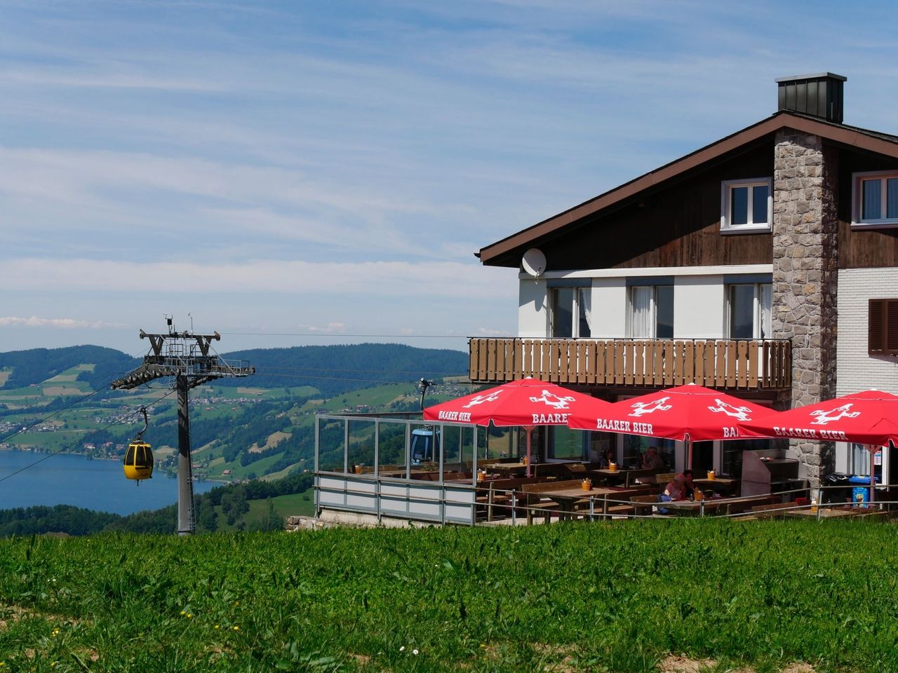 Frühstück im Berggasthaus Mostelberg