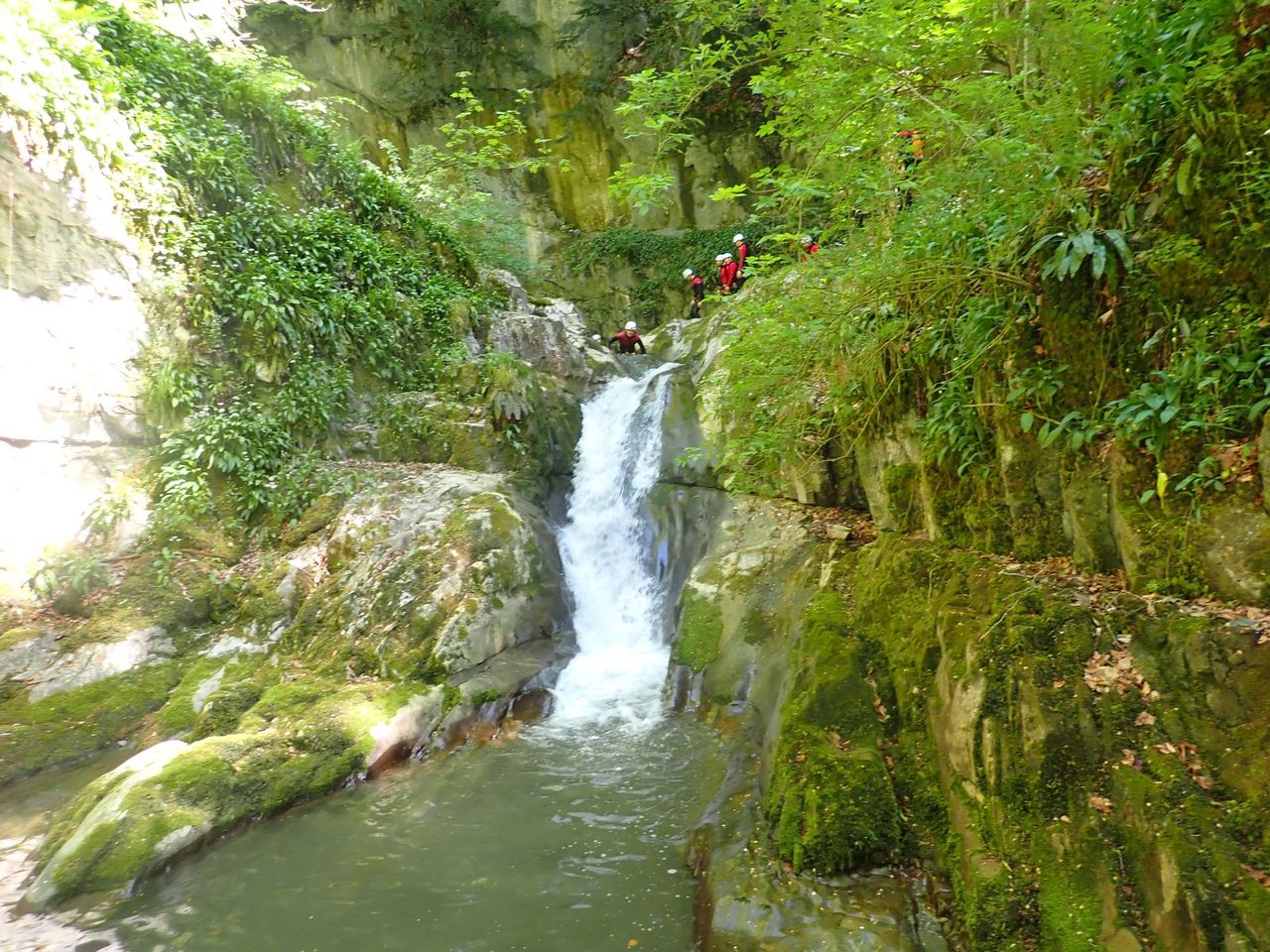 Exclusive Canyoning Adventure for Two in Amden