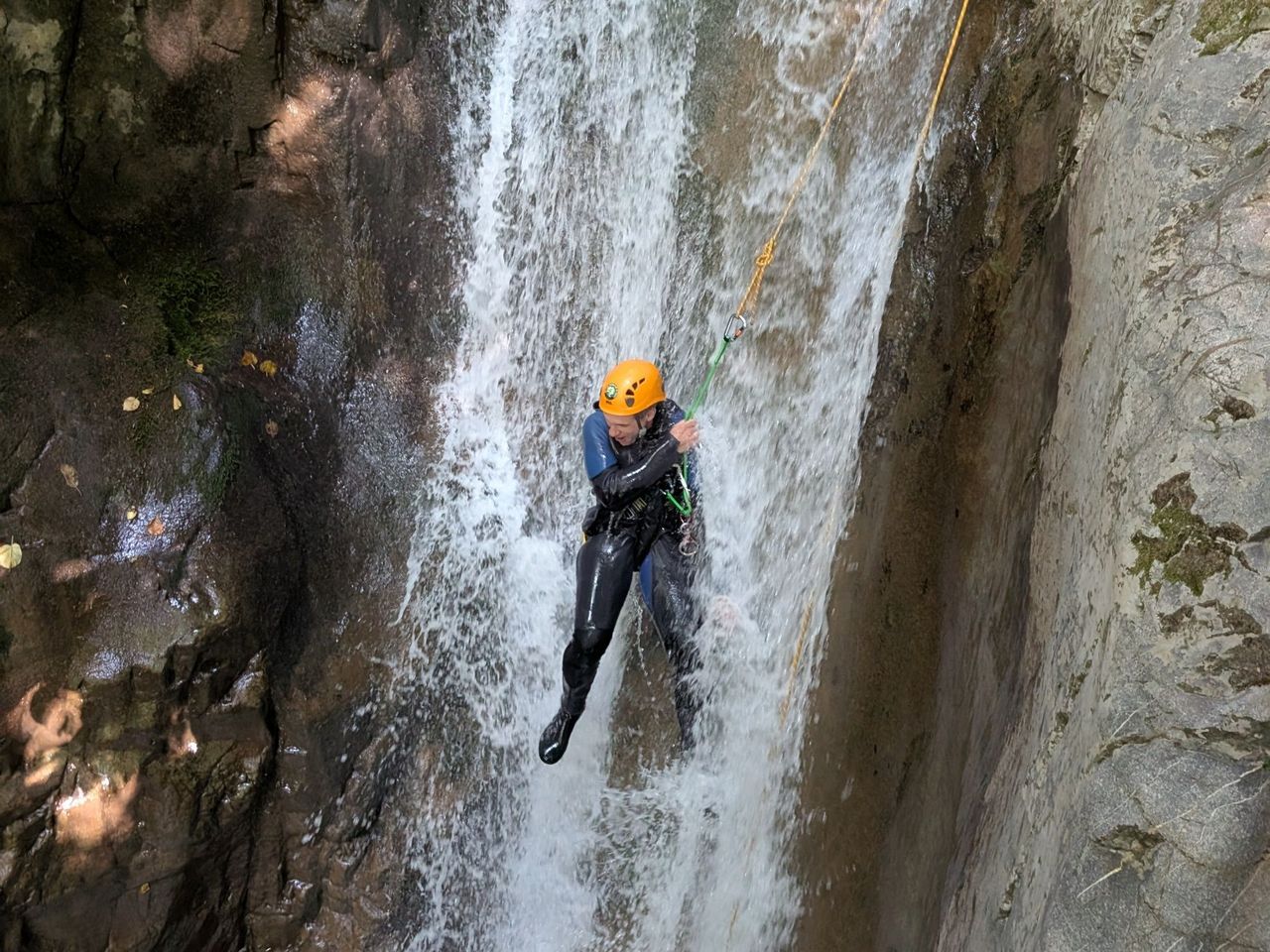 "Roche" Anspruchsvolles Canyoning in Champéry und Dents du Midi