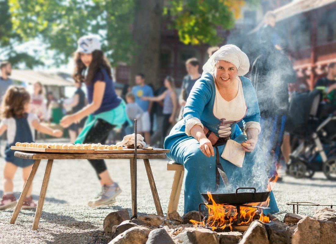 Schloss Lenzburg Schloessertag Kochen