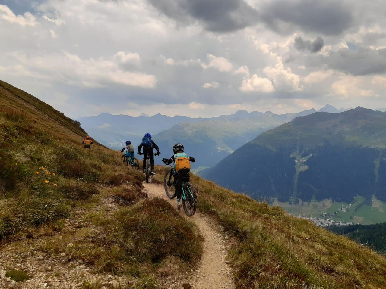 Kids Enduro Days in the Summer Holidays in Davos