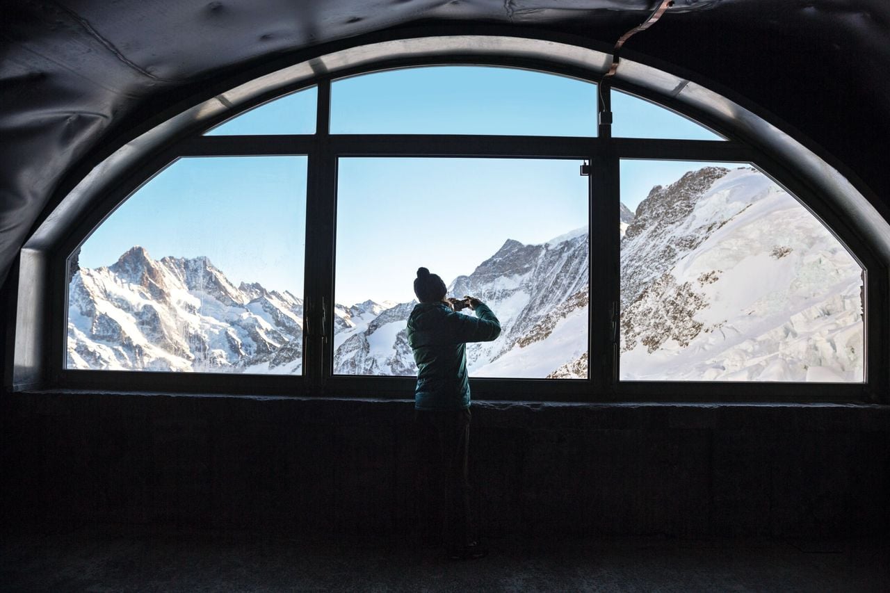 Schweizer Fakten Jungfraujochbahn Station Eismeer