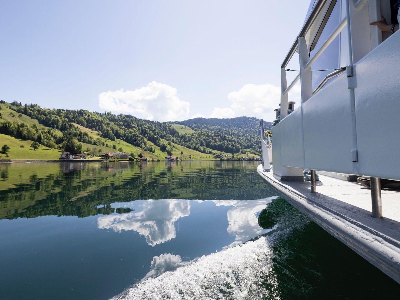 Streckenticket Schiff Ägerisee zwischen Unterägeri und Morgarten