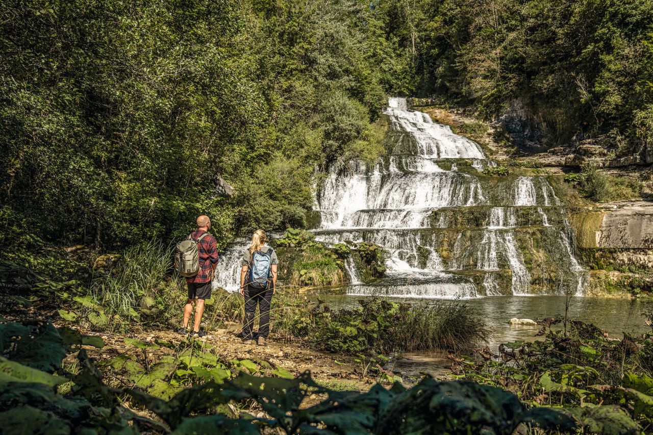 Naturpark Jura Vaudois Vallorbe Cascade du Day