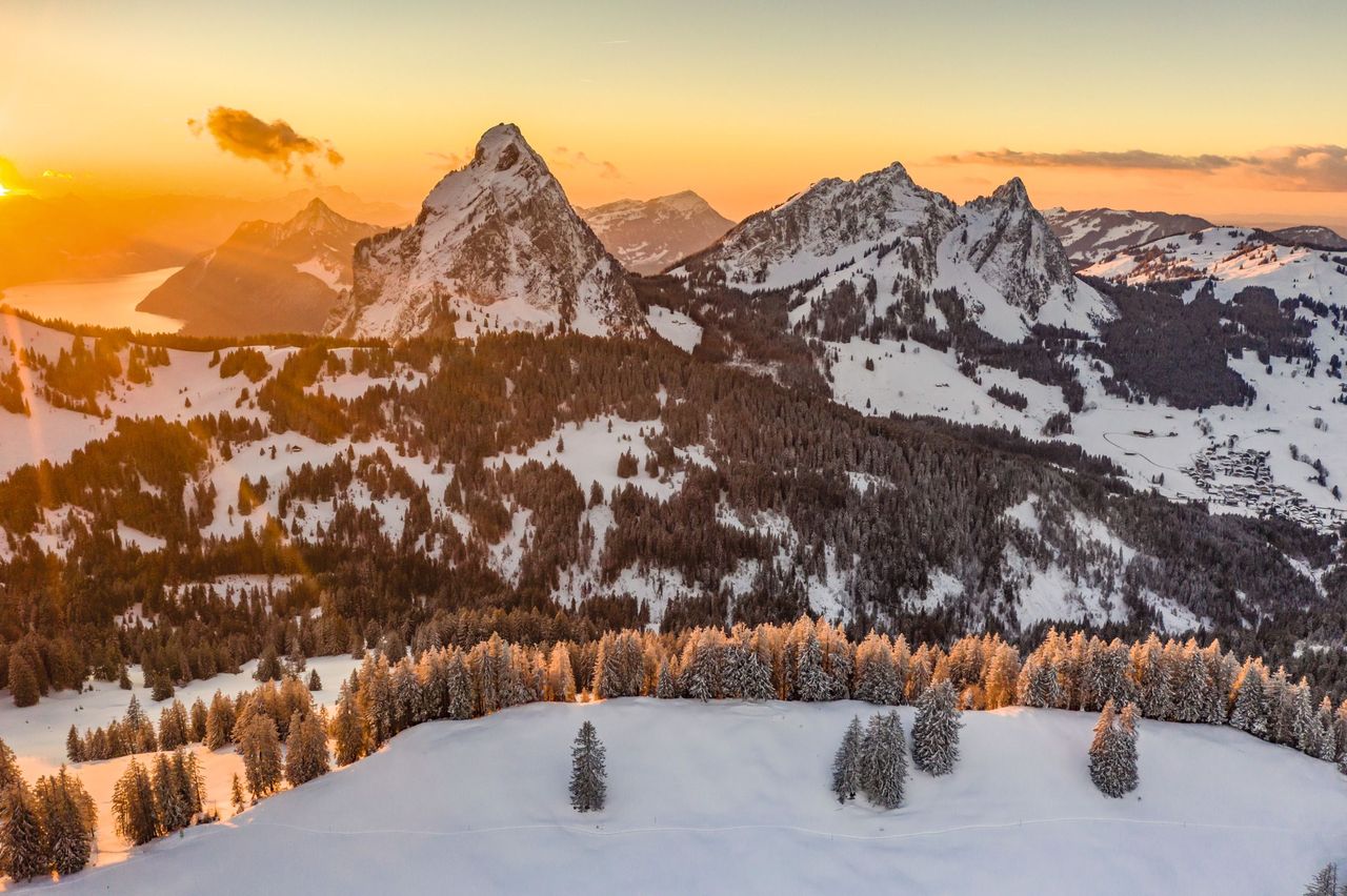 Mythen Winter Schnee
