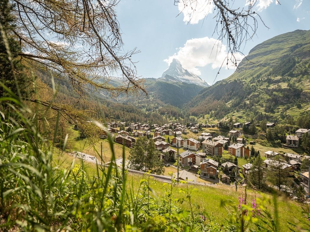 Blick Zermatt