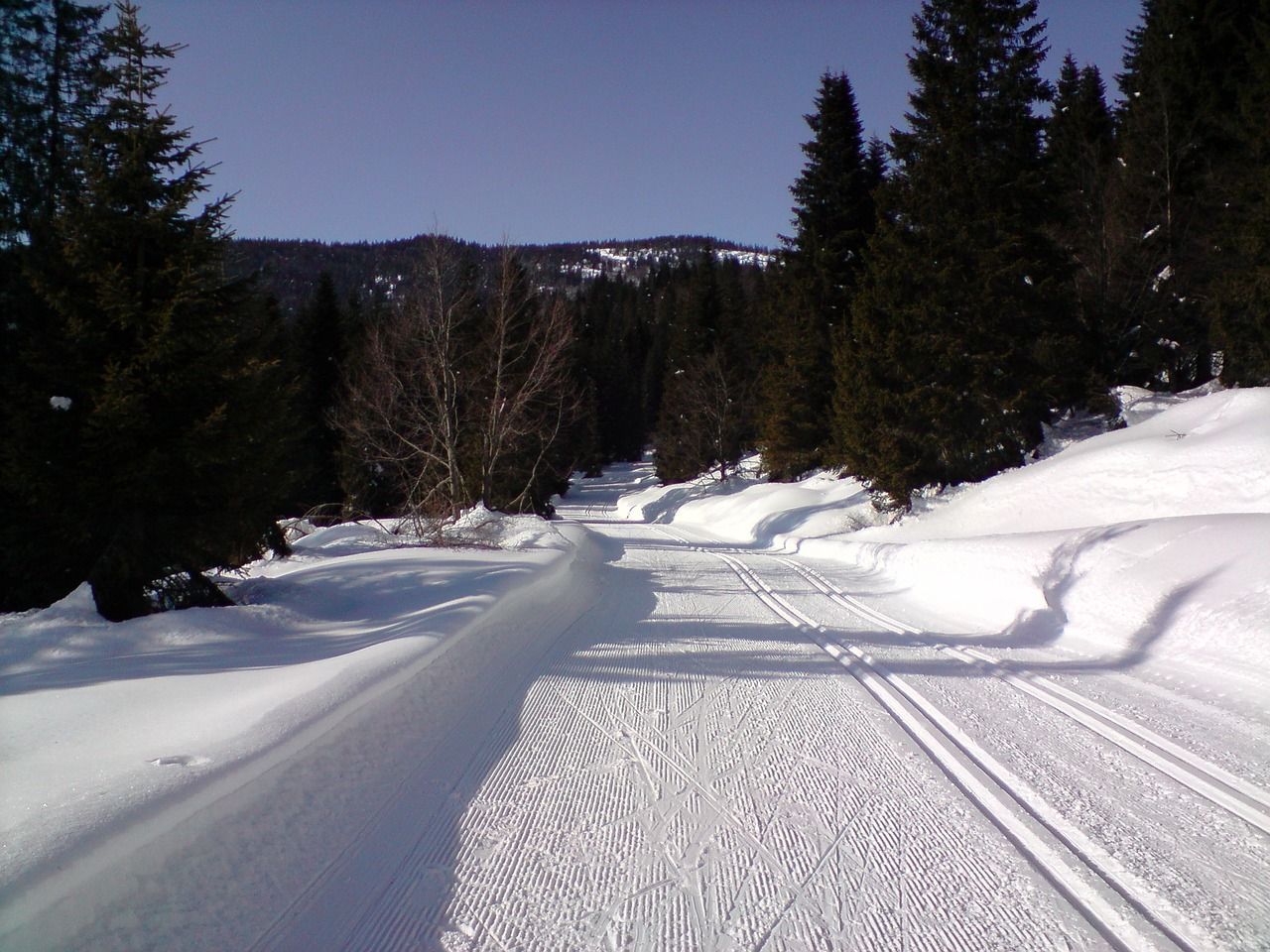 Private cross-country skiing lessons in St. Moritz