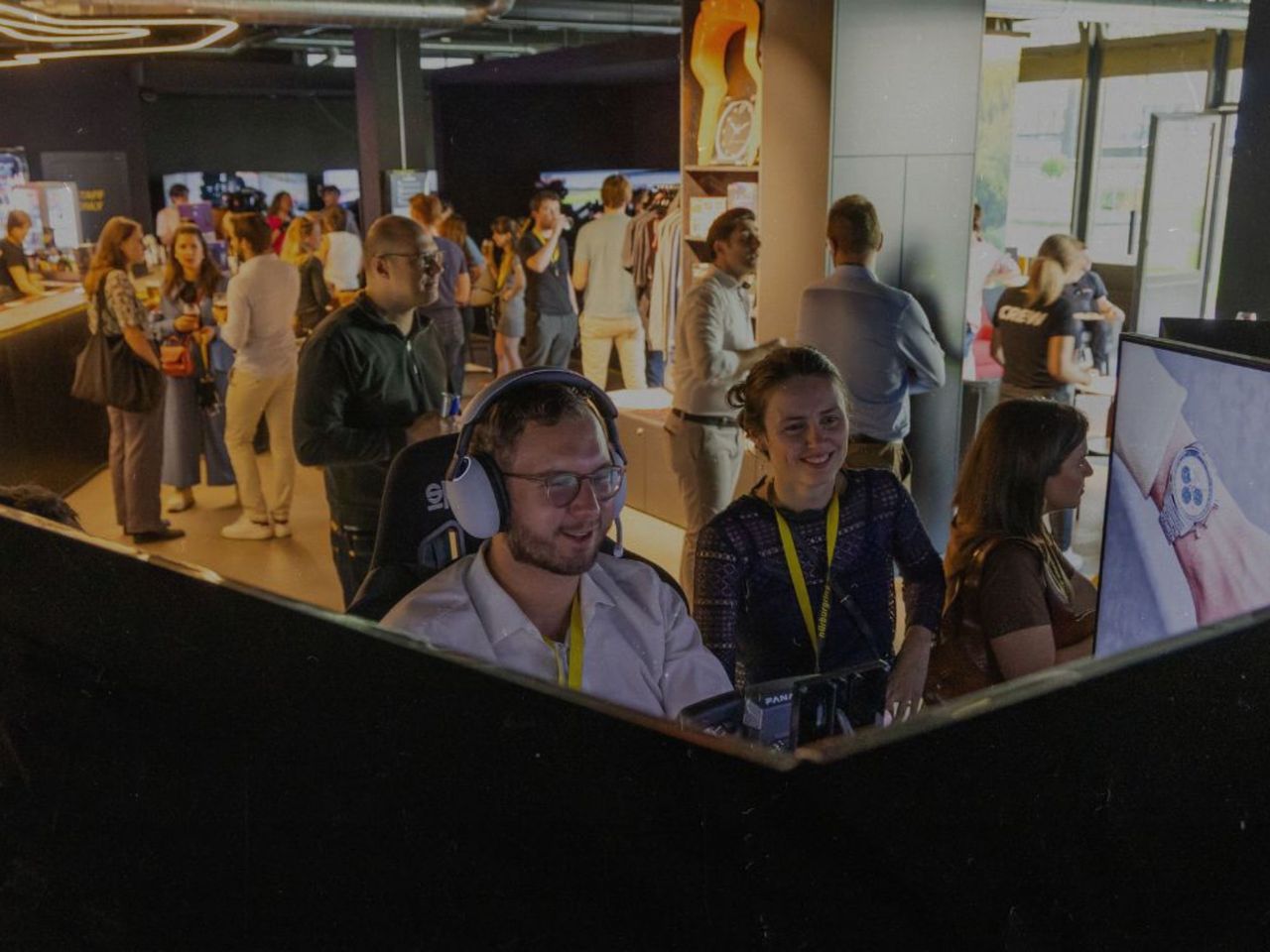 “Sim Racing” virtuelle Fahrt in Opfikon