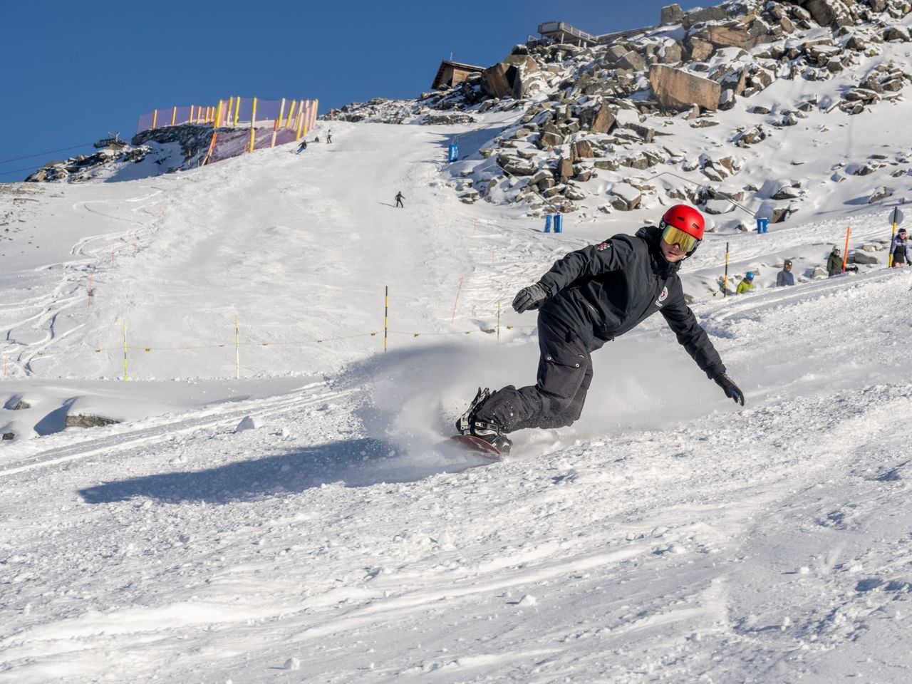 Skigebiet Hannigalp: 5 Tage Snowboardunterricht Gruppe