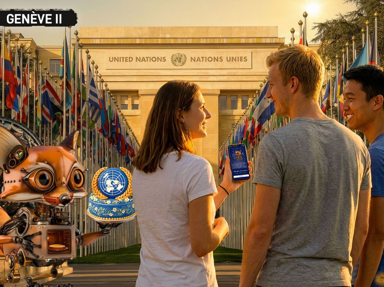 Foxtrail GO Genf (UNO/WTO) digitale Schnitzeljagd