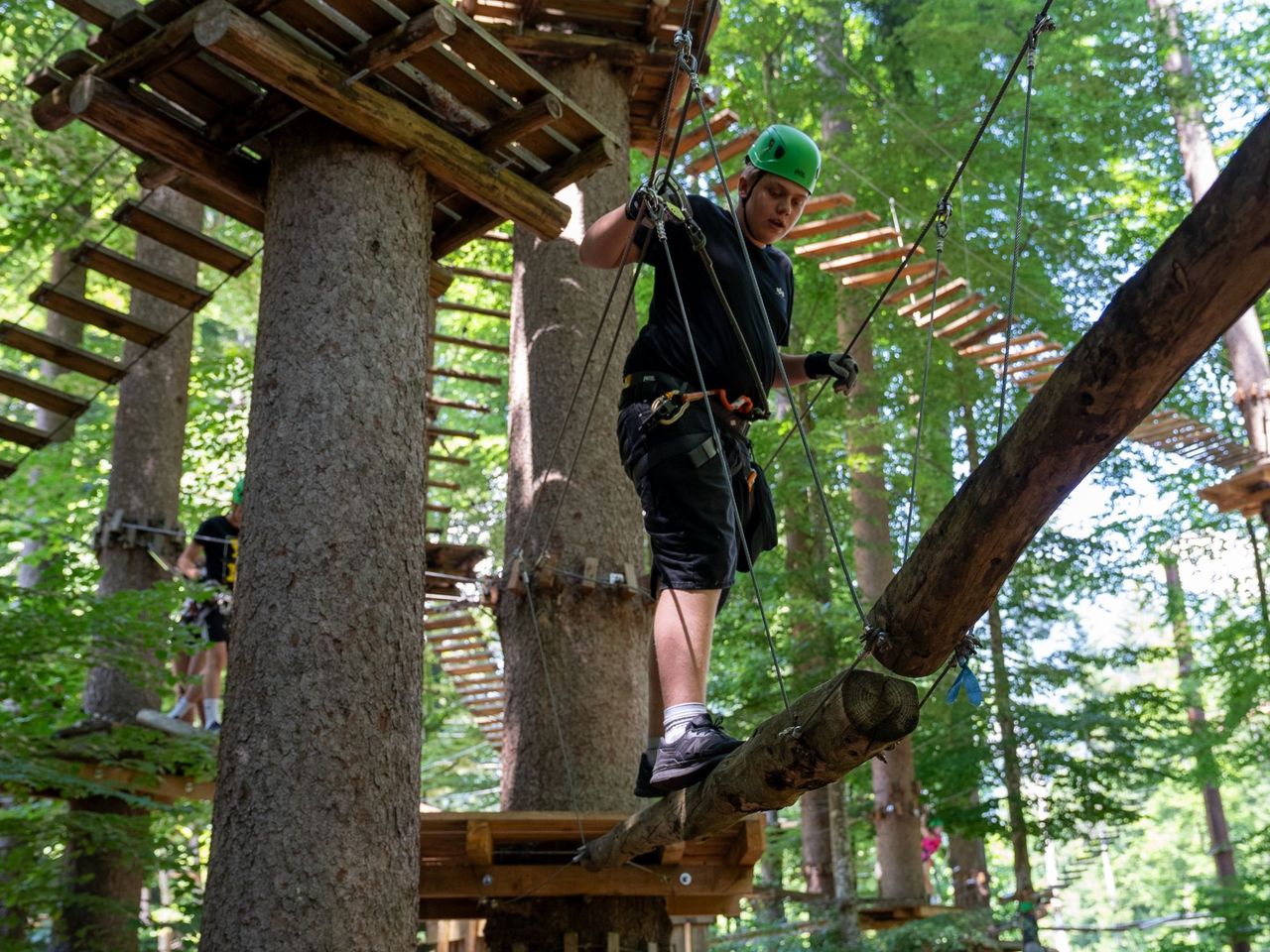 Ticket Seilpark Interlaken Outdoor mit 14 Adventure-Parcours