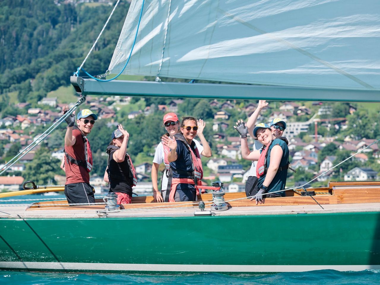 Segeln auf dem Thunersee