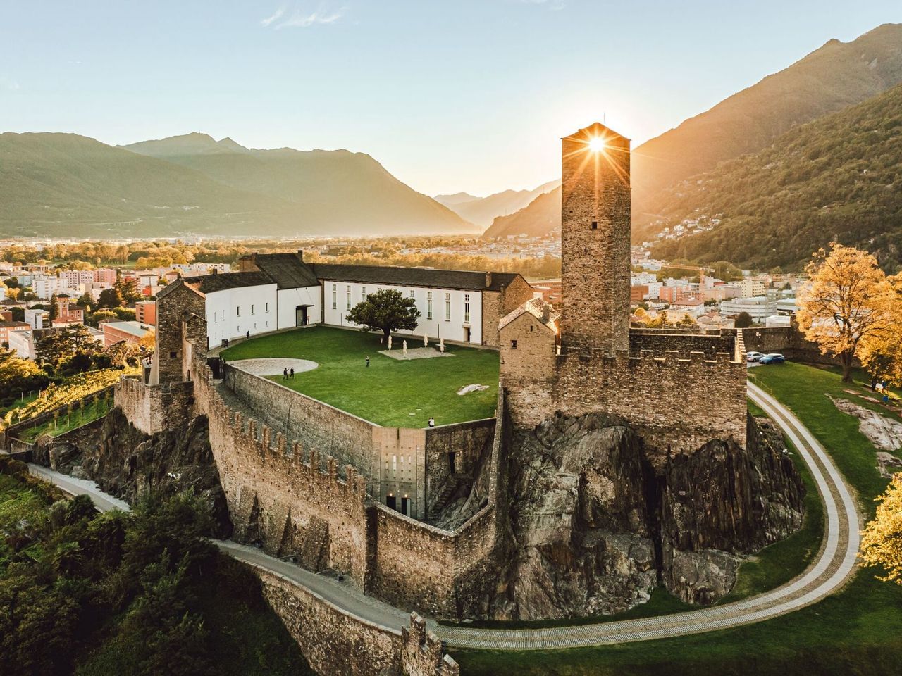 Tagesticket Burg Castel Grande in Bellinzona